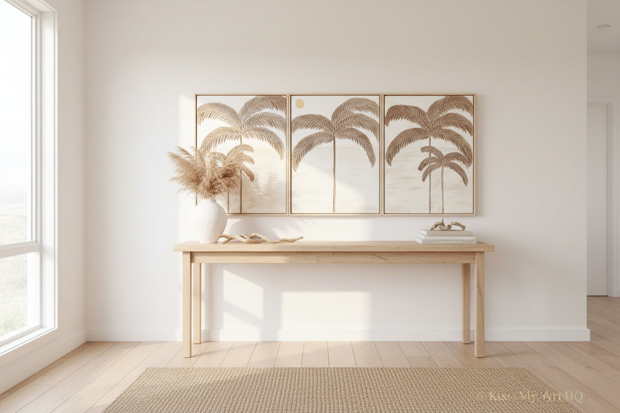 Coastal Dreaming Trio | Tan & Sand -