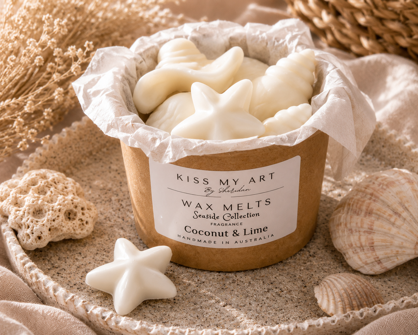 Seaside Collection | Wax Melts Tub | Coconut & Lime