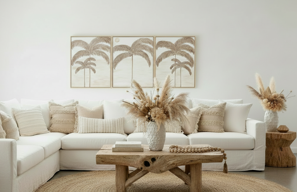Coastal Dreaming Trio | Tan & Sand -