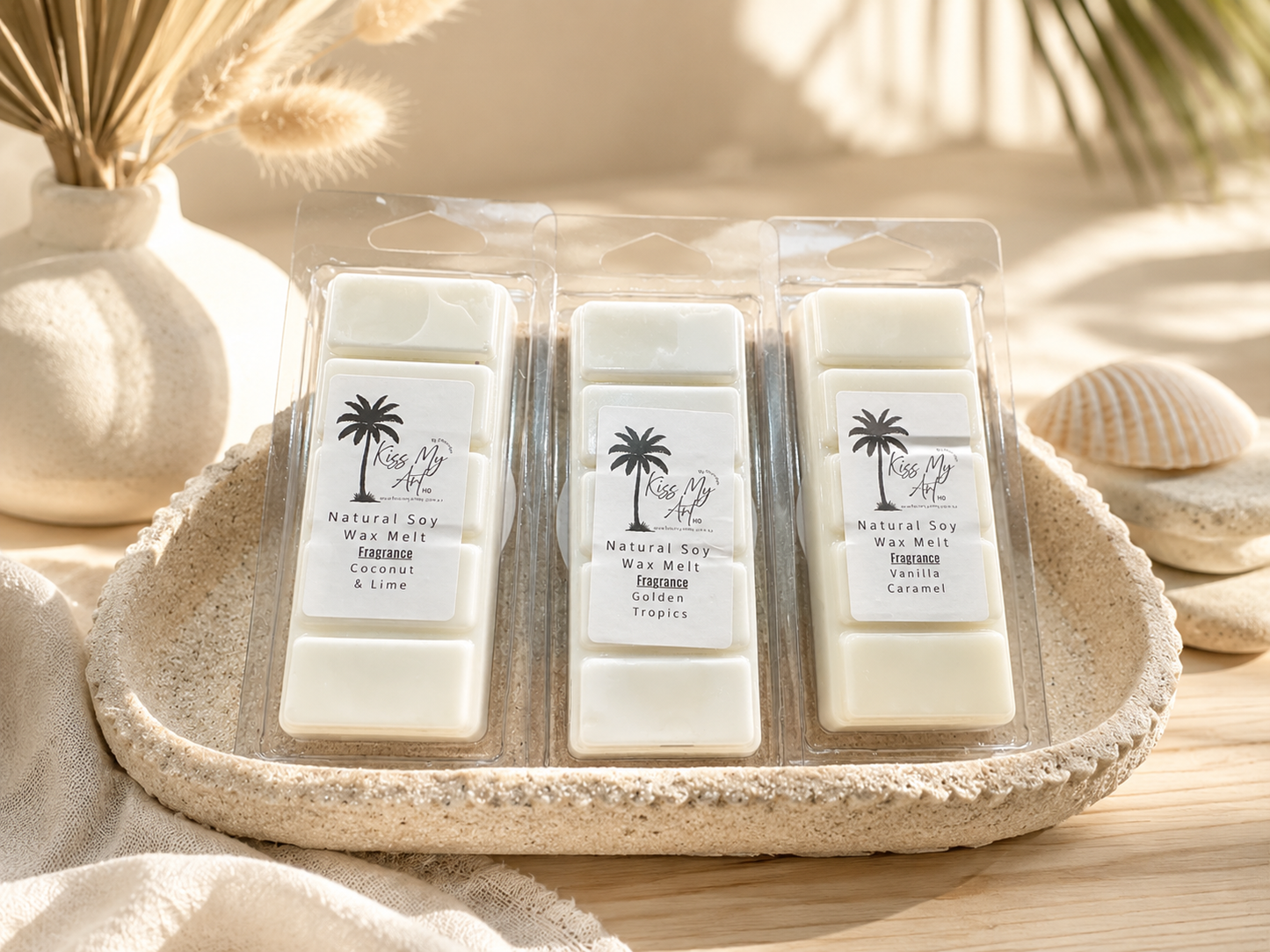 Soy Wax Melts | Snap Bar | Natural