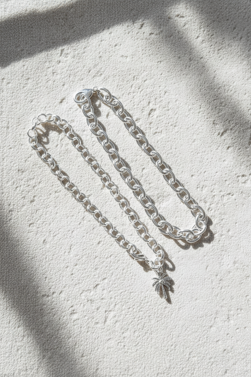 Palm Cove Bracelet Stack | Silver