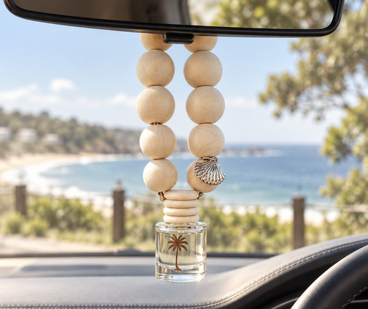 Pink Paradise | Car Diffuser | Silver Shell