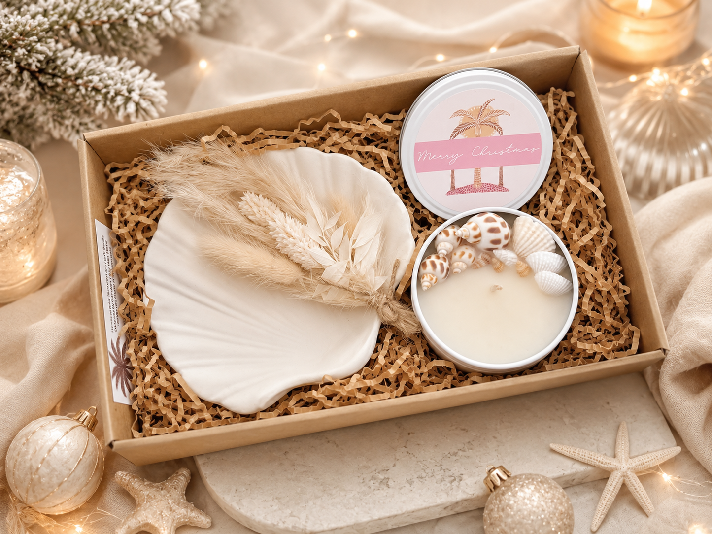 Coastal Christmas Gift Box