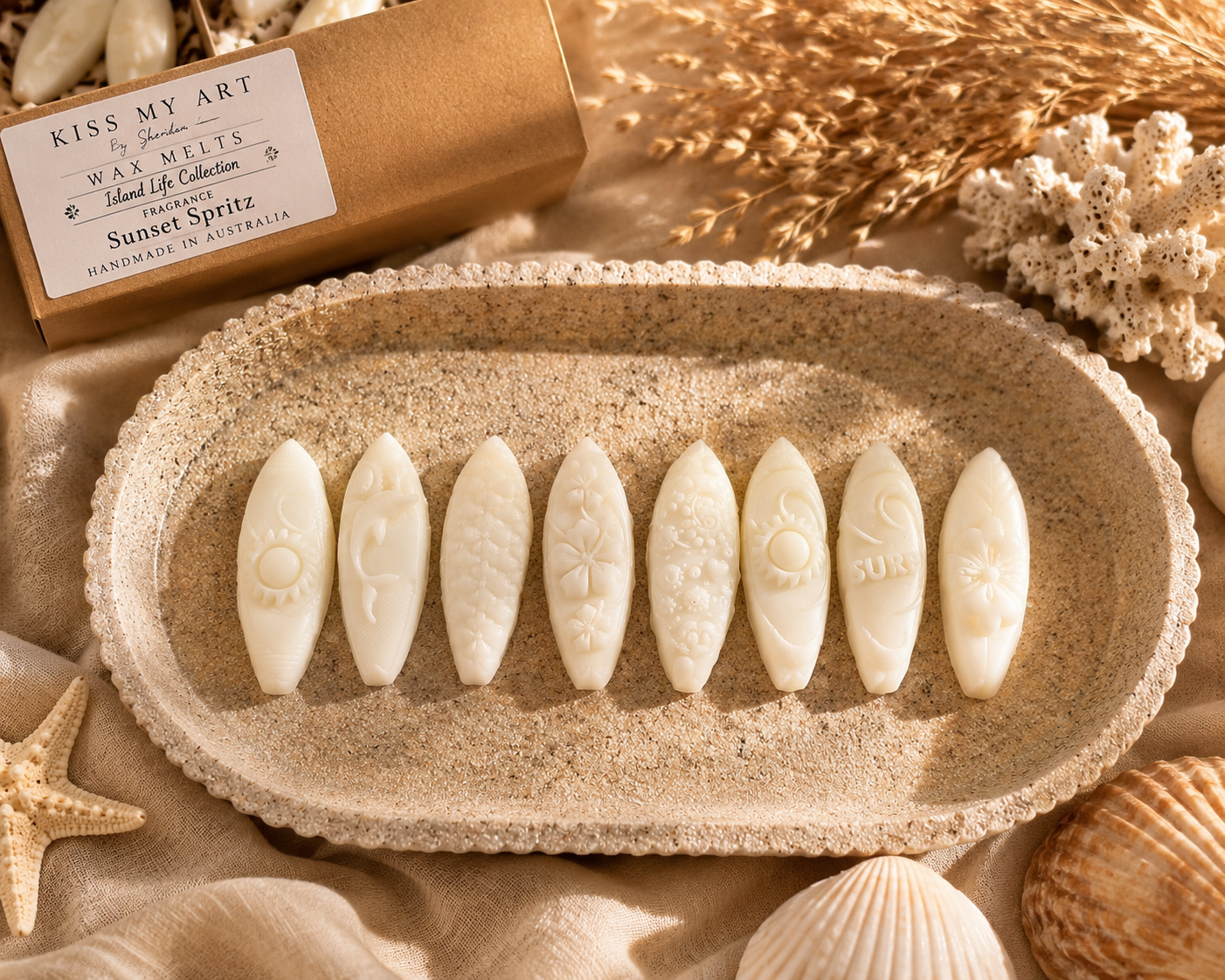 Beach Club Collection | Wax Melts Box | Sunset Spritz