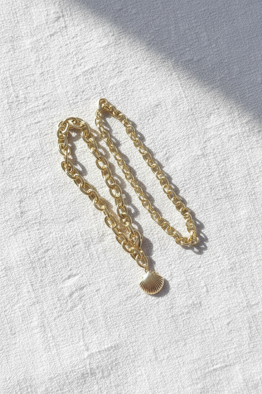 Seashell Island Bracelet | Gold