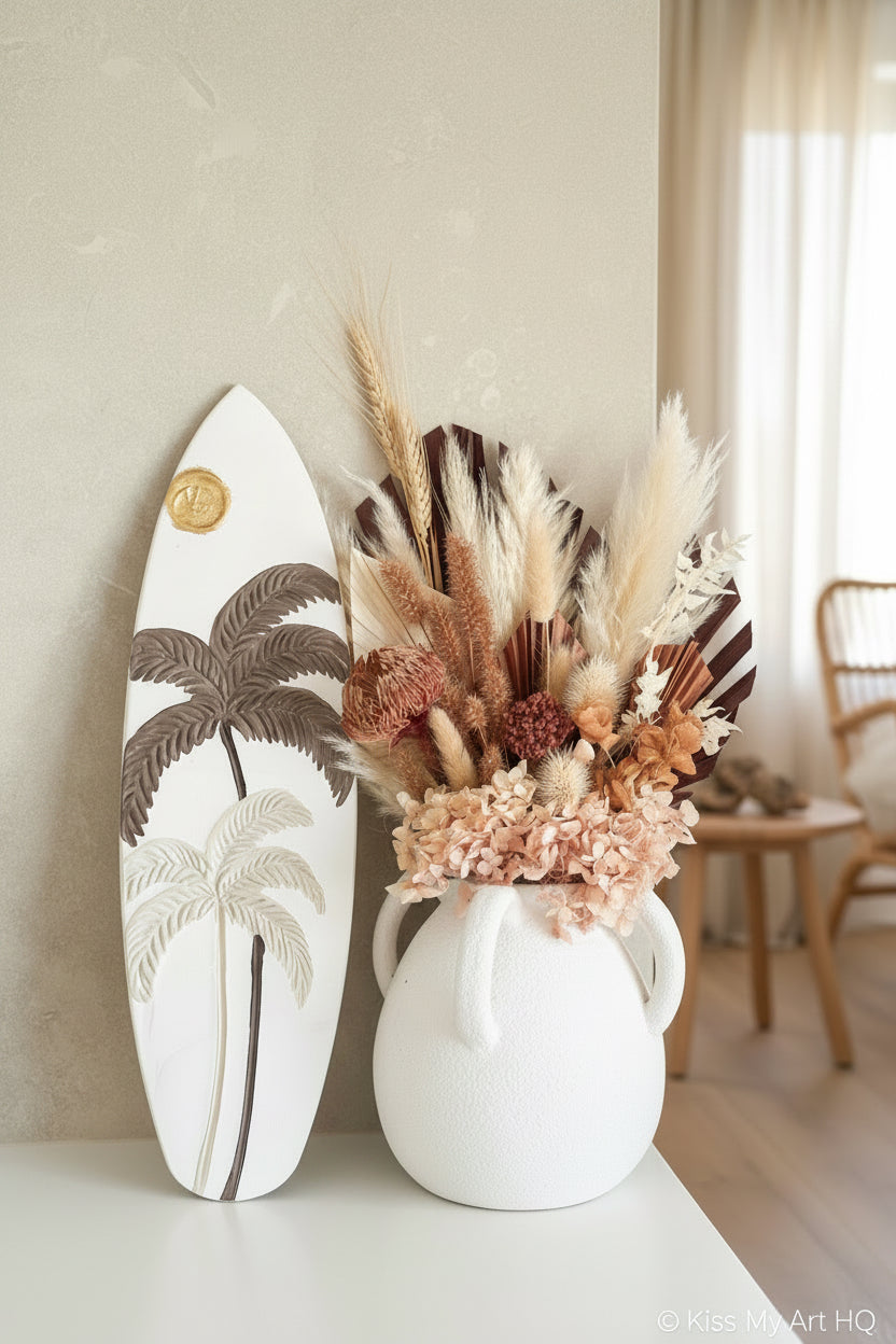 Golden Palms | Surfboard