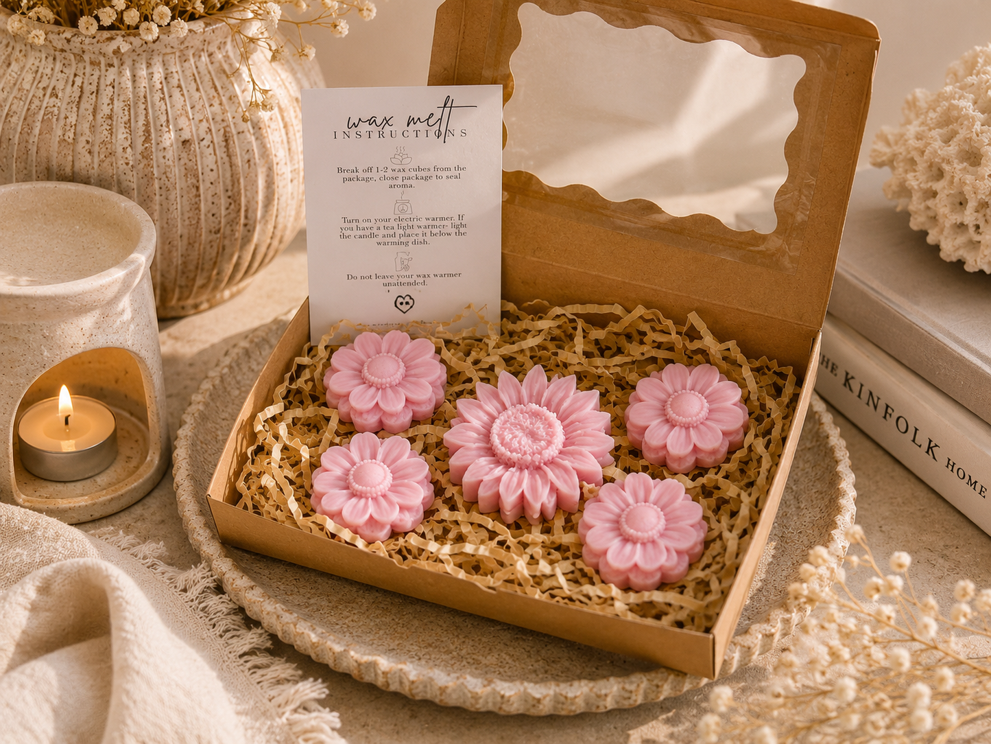 Secret Garden Collection | Wax Melts Box | Pink Paradise