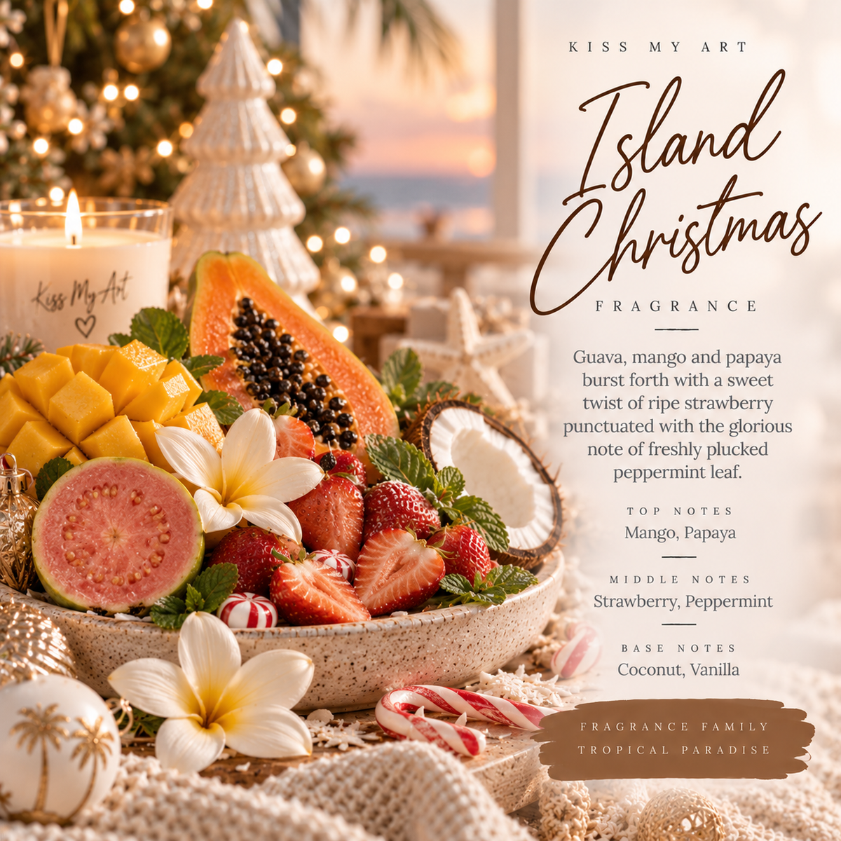Beachside Christmas Candle | 350 mL