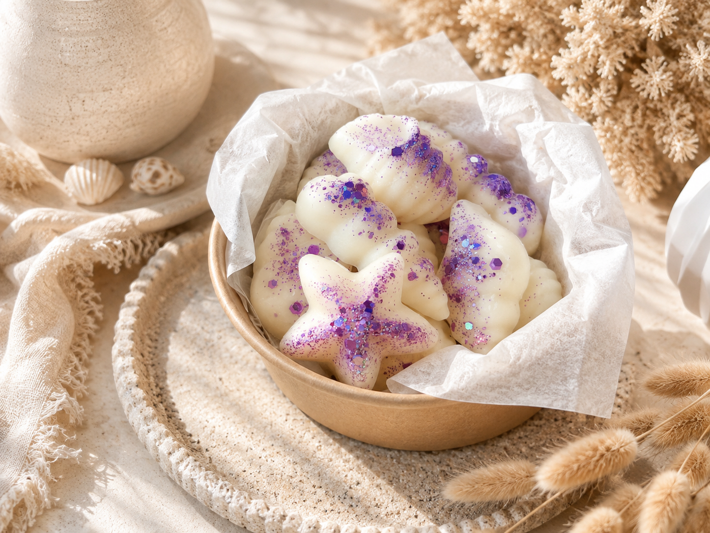 Seaside Collection |  Wax Melts Tub | Japanese Honeysuckle