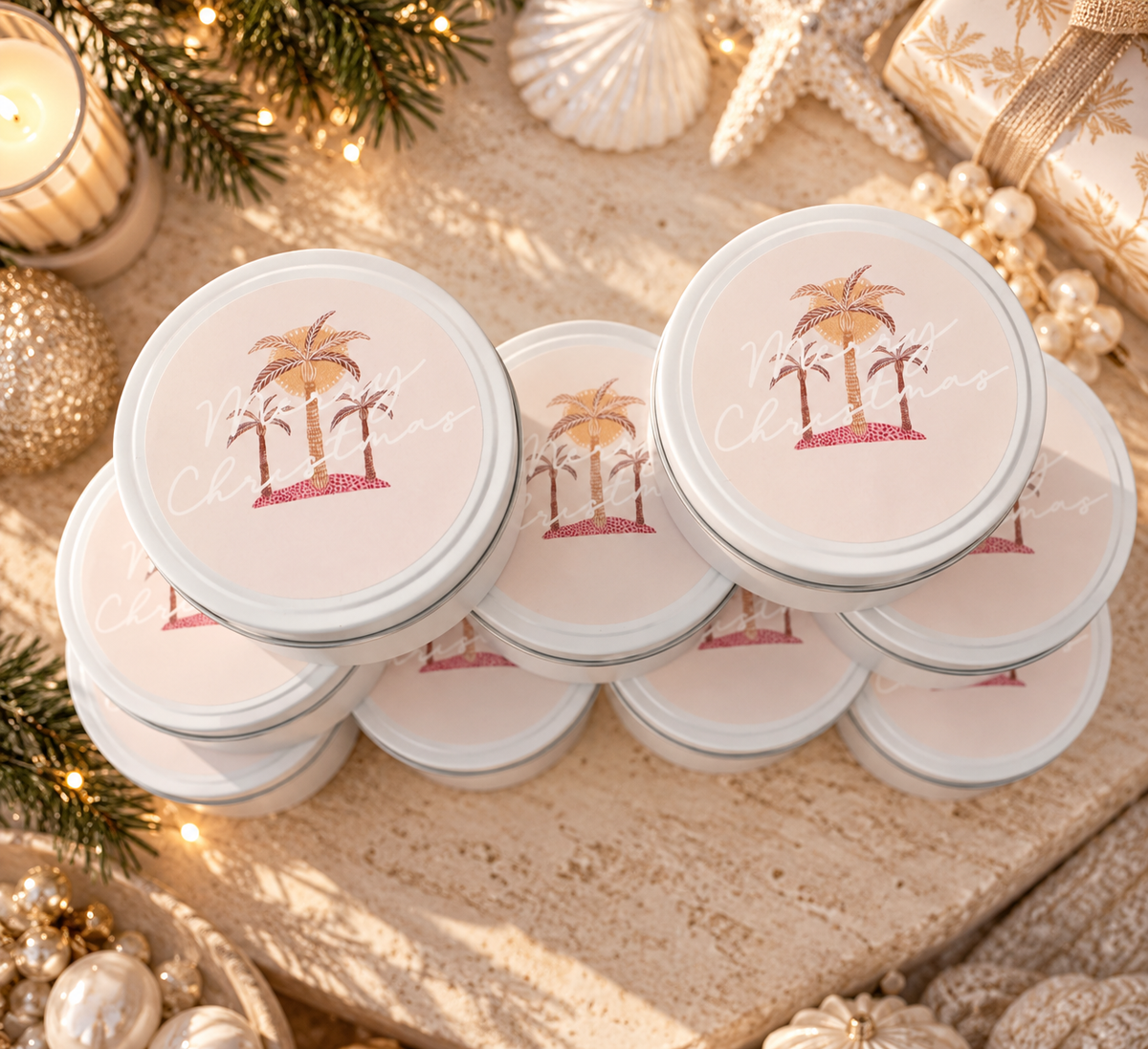 Tropical Christmas | 200 mL Tin Candle