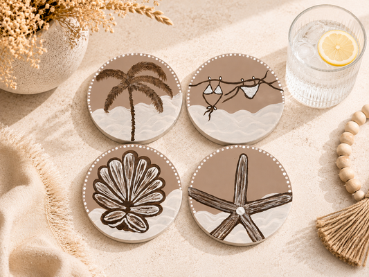 Daydream Island Coasters | Set of 4