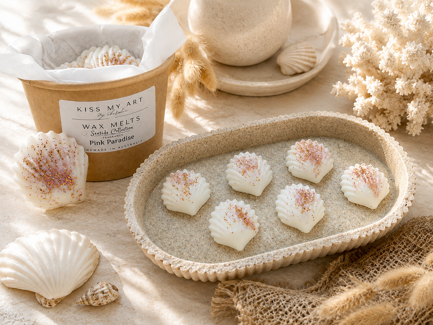 Seaside Collection | Wax Melt Tub | Pink Paradise