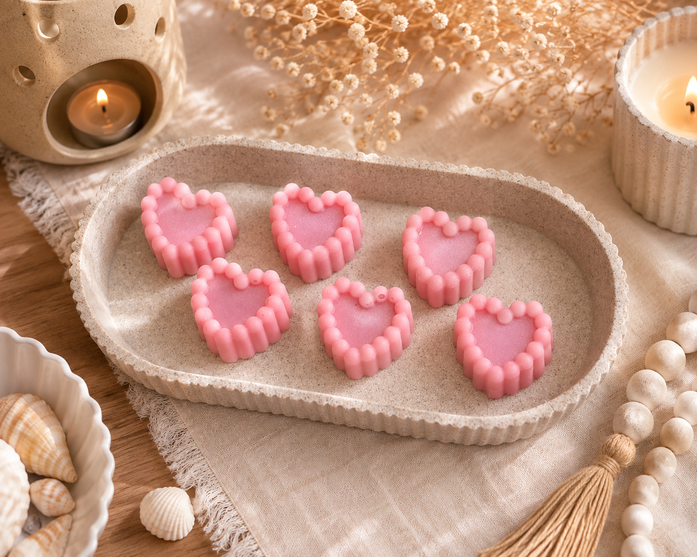 With Love Collection | Large Wax Melts Tub | Vanilla Caramel