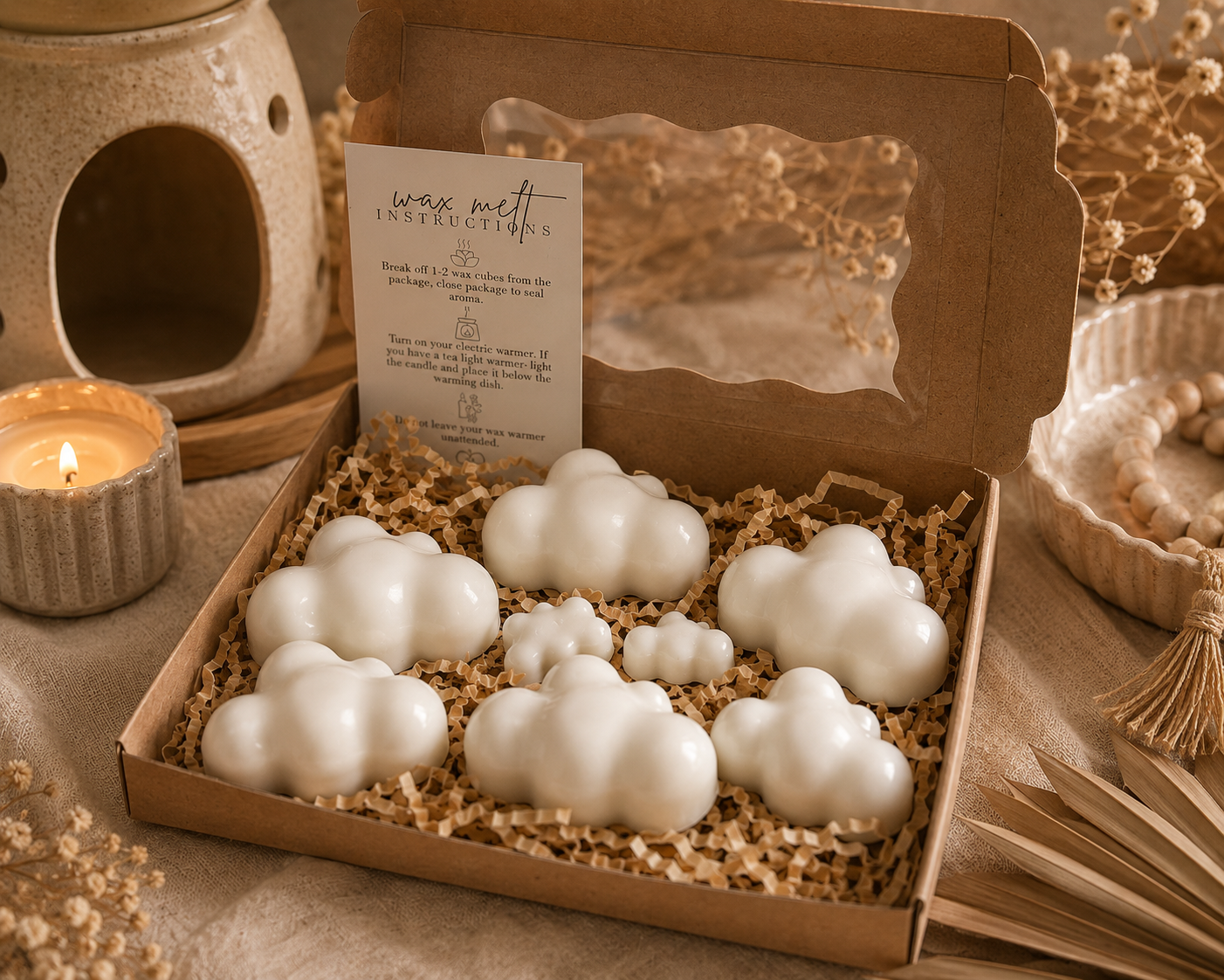 Cloud Nine Collection | Wax Melts Gift Box | Beach Vibes