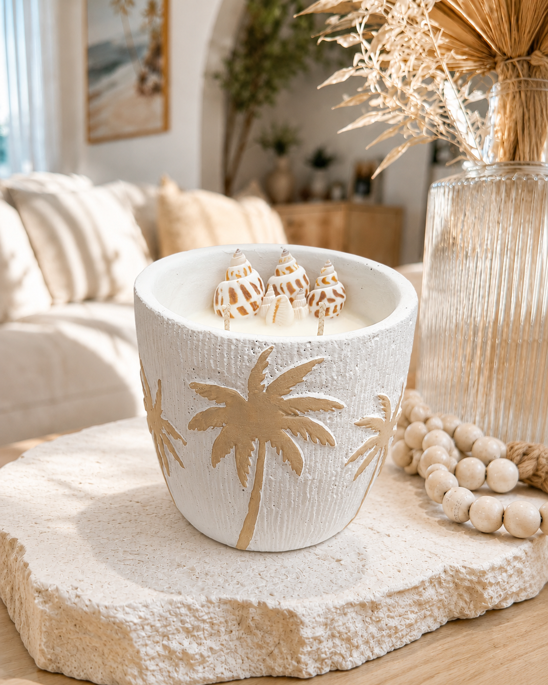 Golden Palm Candle | Limited Edition | 400ml