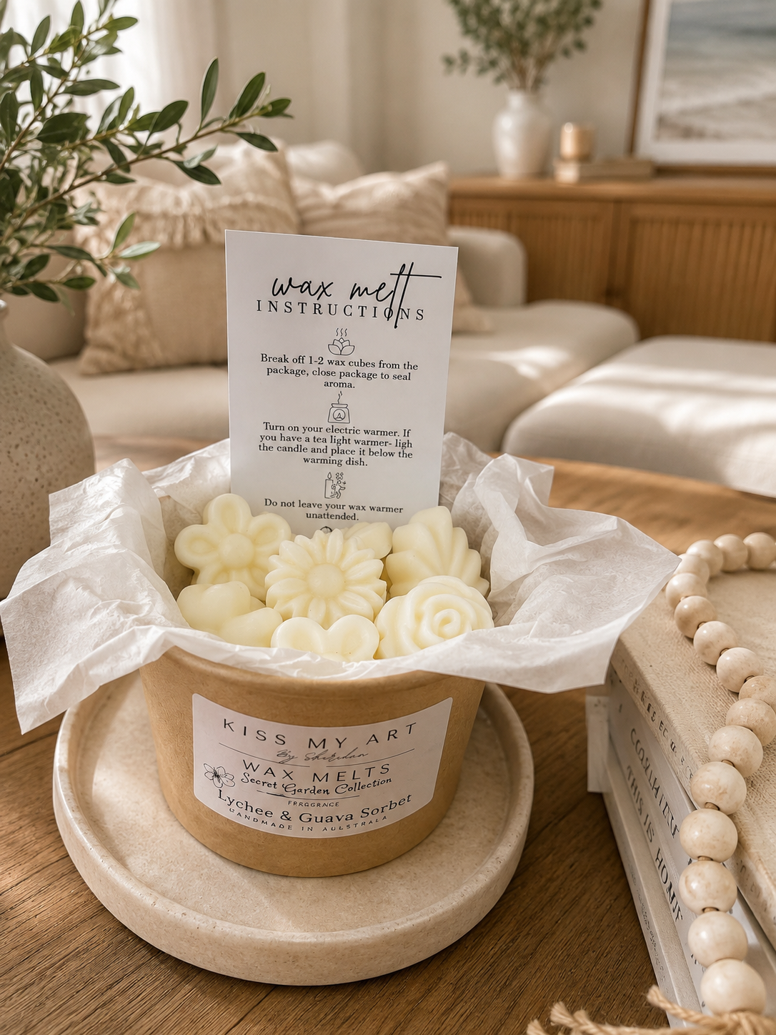 Secret Garden Collection | Wax Melts Box | Lychee & Guava Sorbet