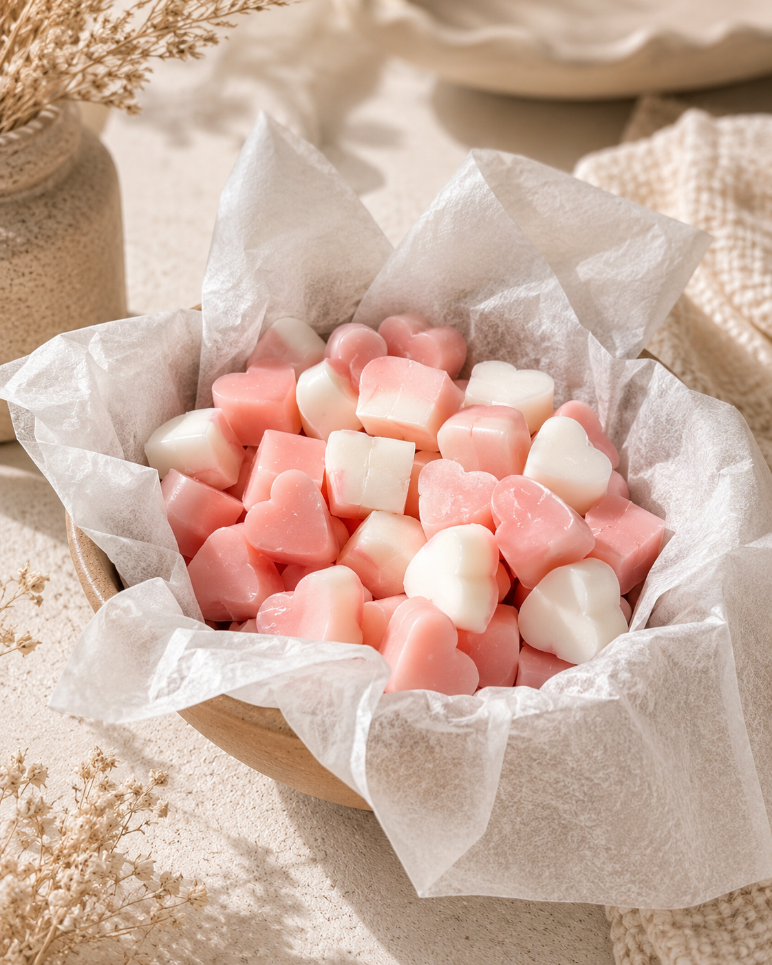 Love Collection | Wax Melts Tub | Pink Paradise