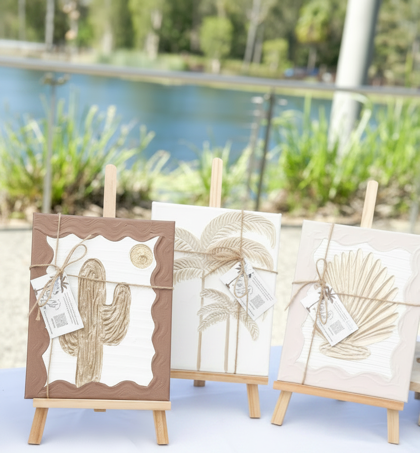 Timber Display Easel.