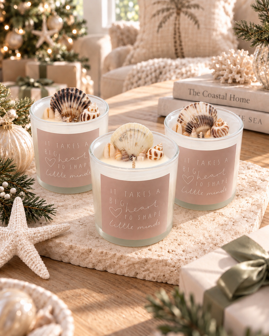 Teacher Appreciation Candle | Dusty Pink
