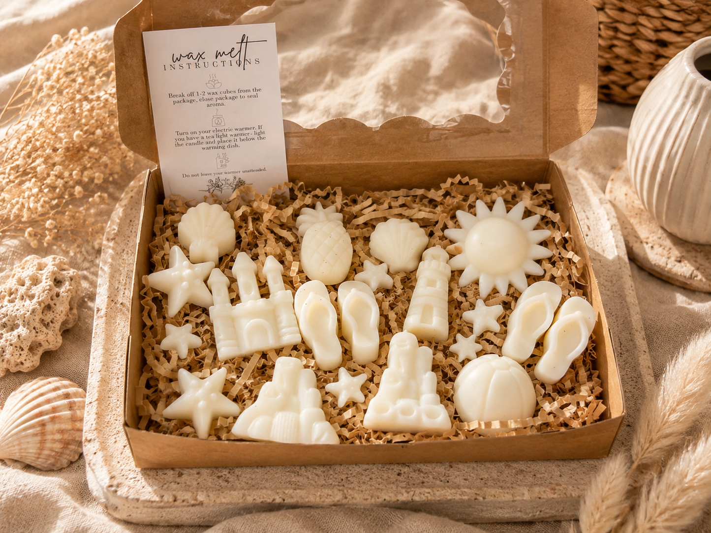 Beach Club Collection | Wax Melts Gift Box | Sunset Spritz