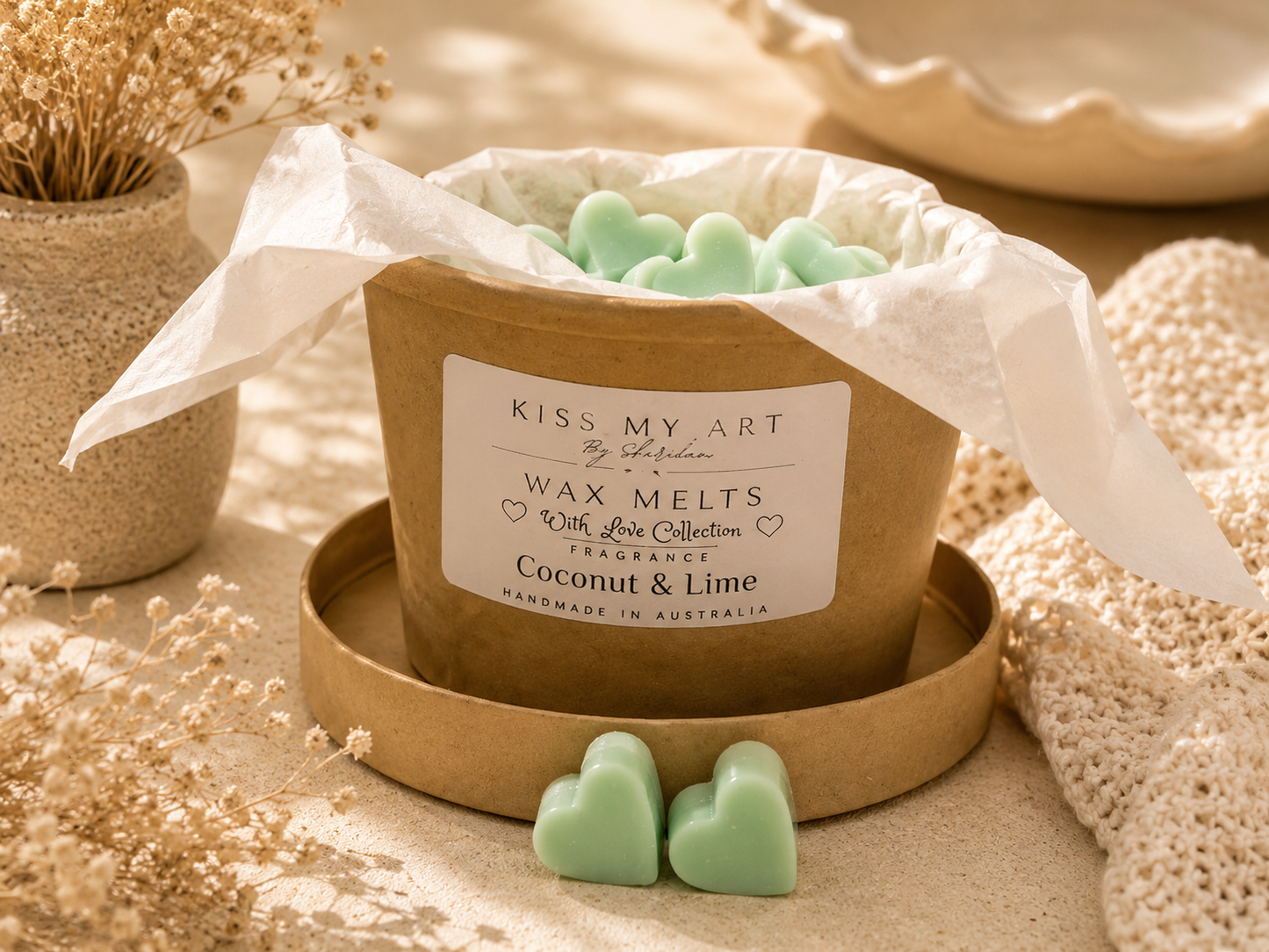 Love Collection | Wax Melts Tub | Coconut & Lime