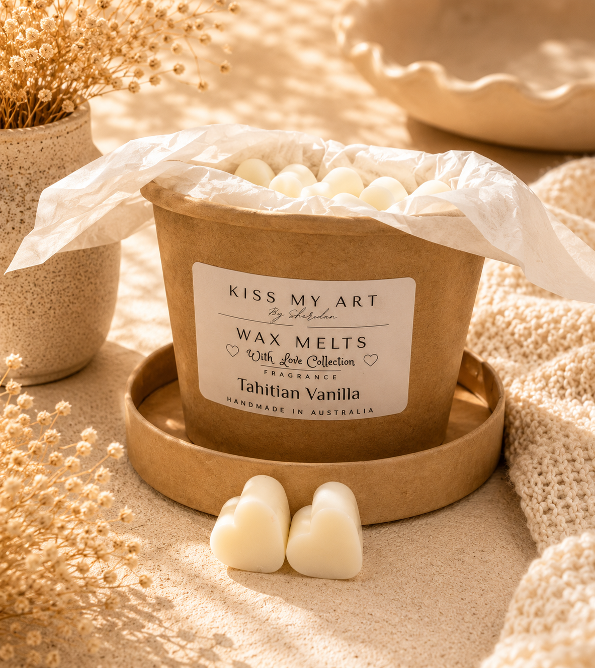 Love Collection | Wax Melts Tub | Tahitian Vanilla