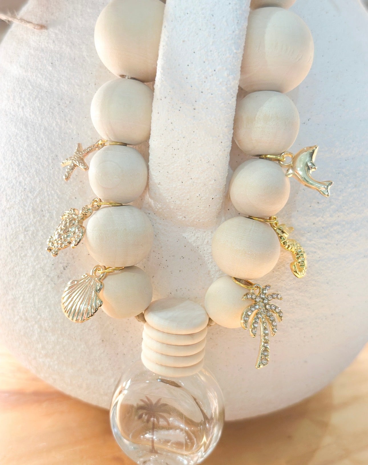 Deluxe Coastal Car Diffuser | Coastal Charm Collection | Gold