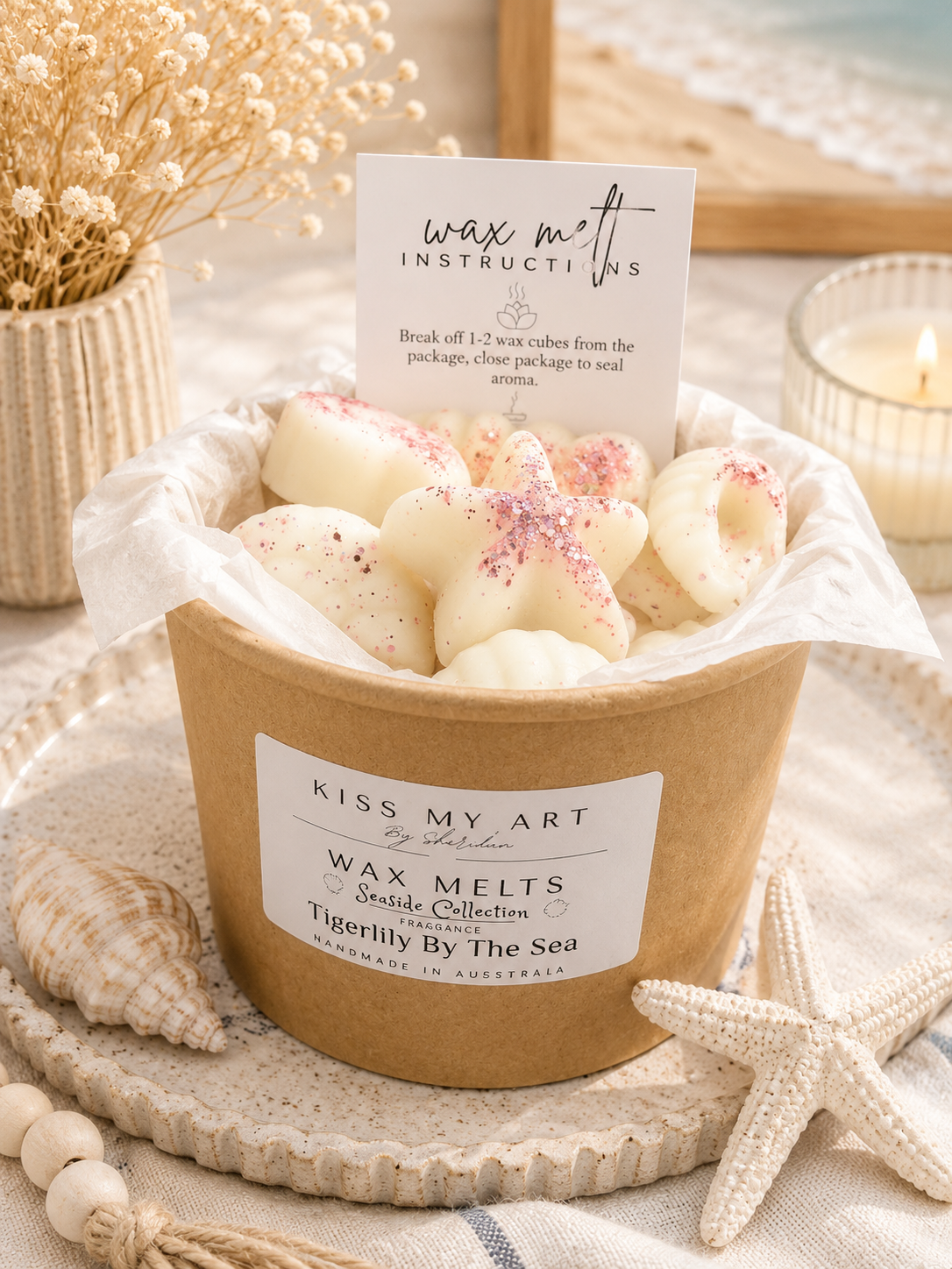 Seaside Collection | Wax Melts Tub | Tigerlily By The Sea