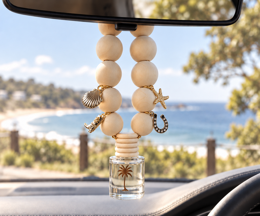 Tigerlily By The Sea | Car Diffuser | 4x Coastal Cowgirl Charms