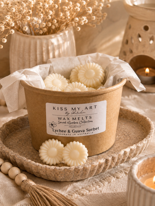 Secret Garden Collection | Wax Melts Box | Lychee & Guava Sorbet