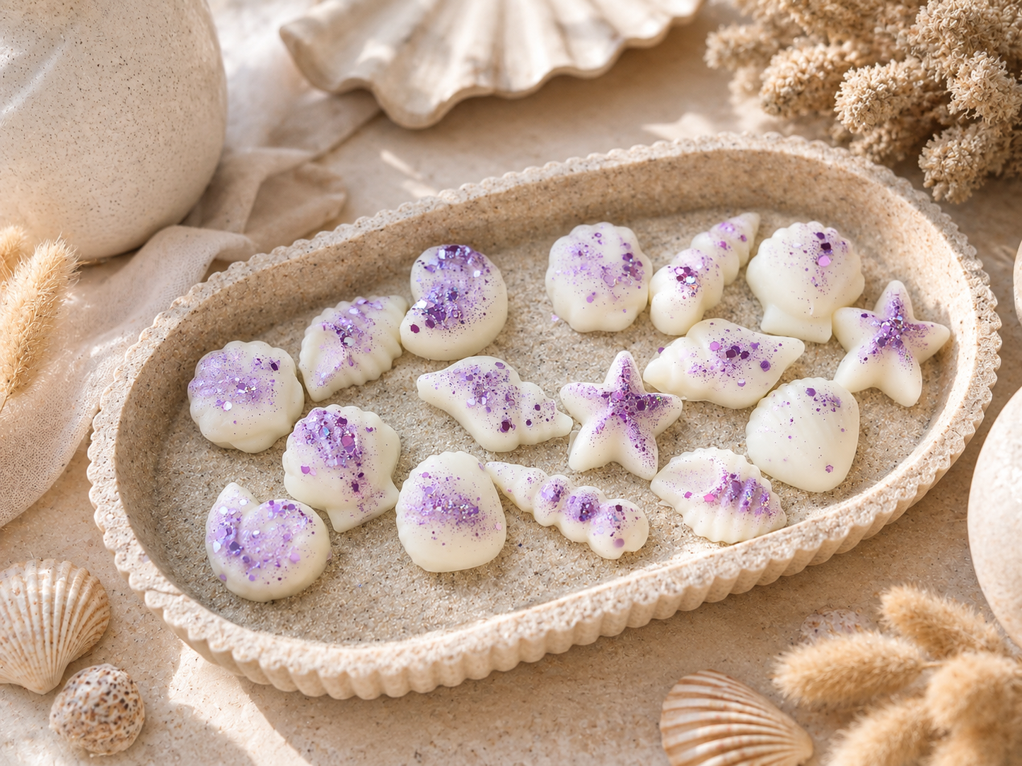 Seaside Collection |  Wax Melts Tub | Japanese Honeysuckle
