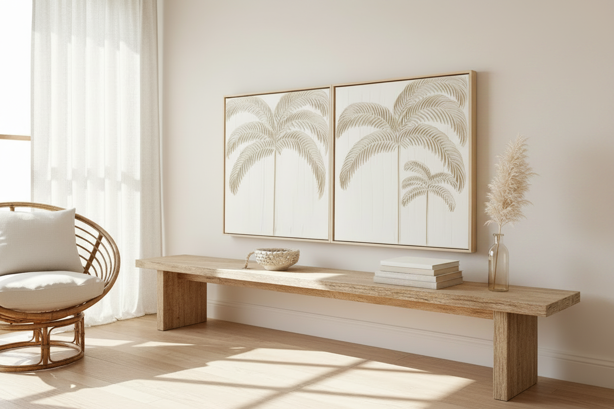 Balmy Palmy Duo | Signature Series | Sand -