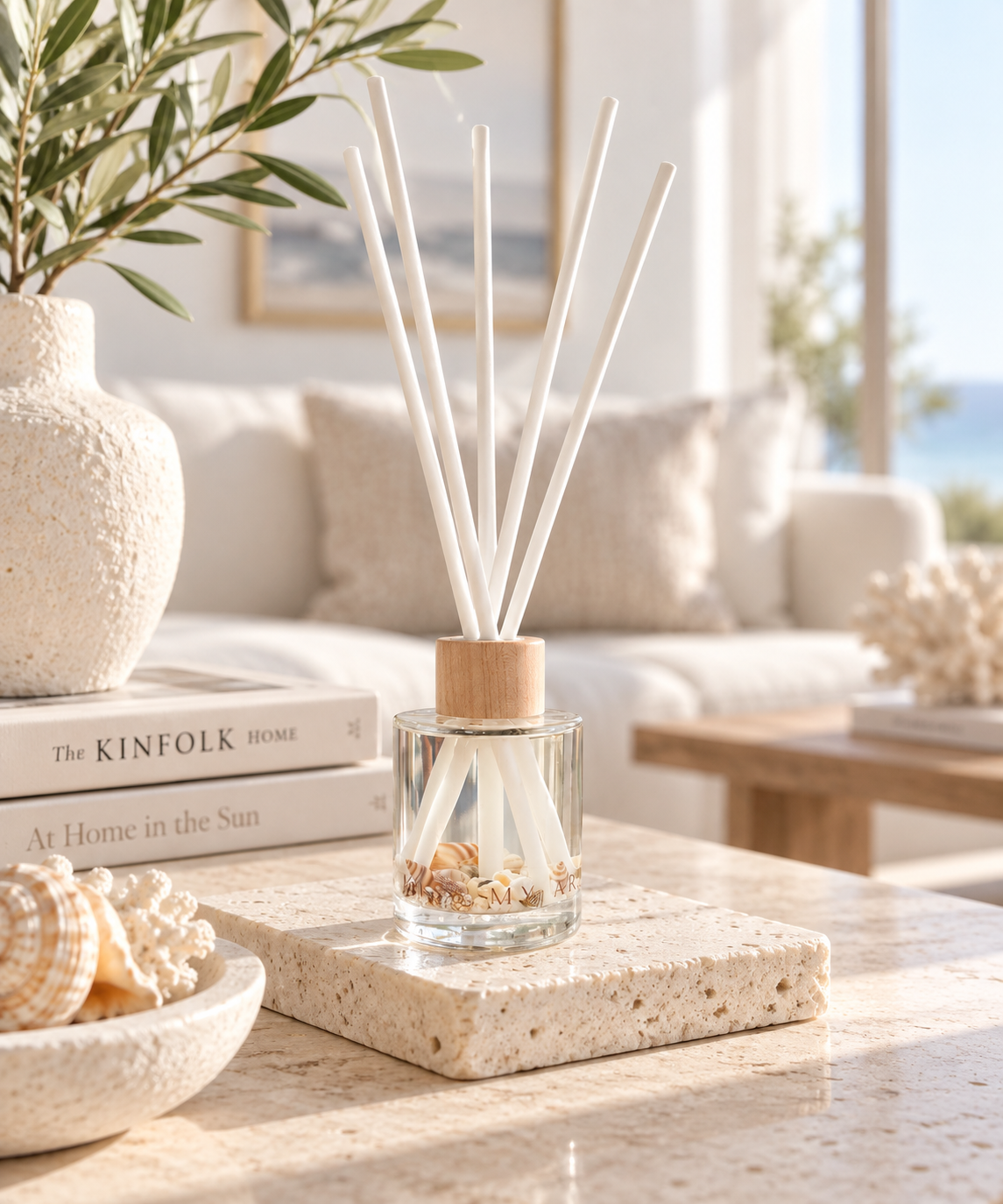 150 mL | Coastal Luxe Reed Diffuser