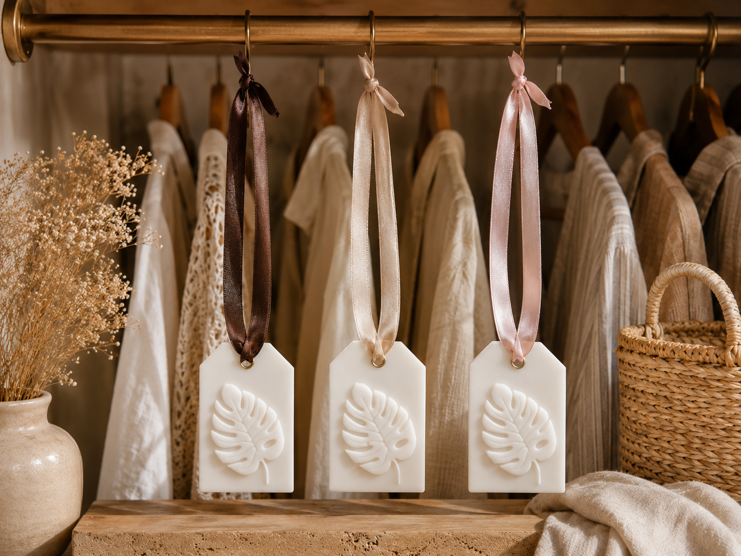 Leaf Hanging Fragrance Tablet | Tigerlily By The Sea