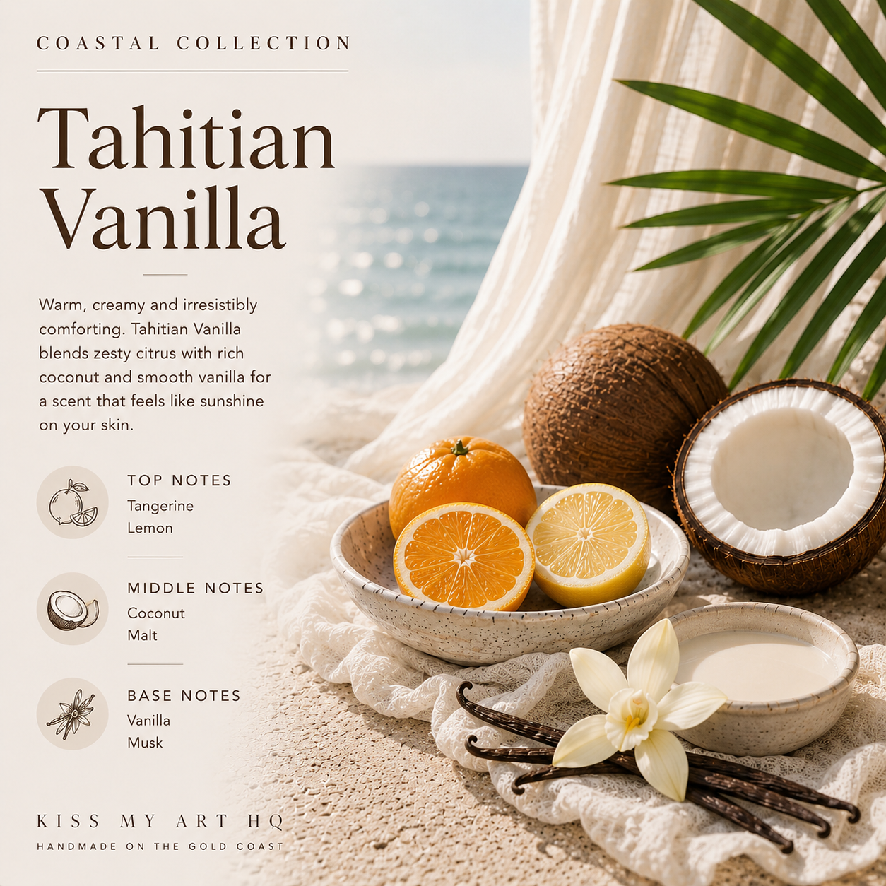 Love Collection | Wax Melts Tub | Tahitian Vanilla