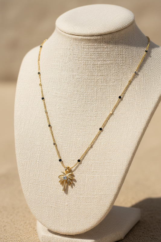 Palm Cove Necklace | Gold