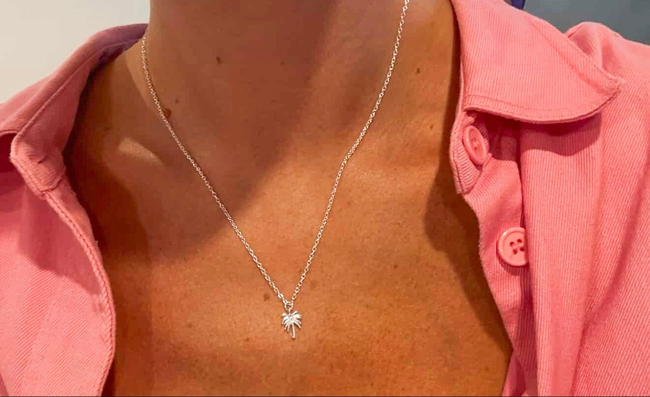 Palm Cove Necklace | Silver