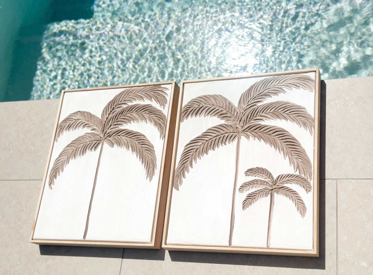 Balmy Palmy Duo | Tan