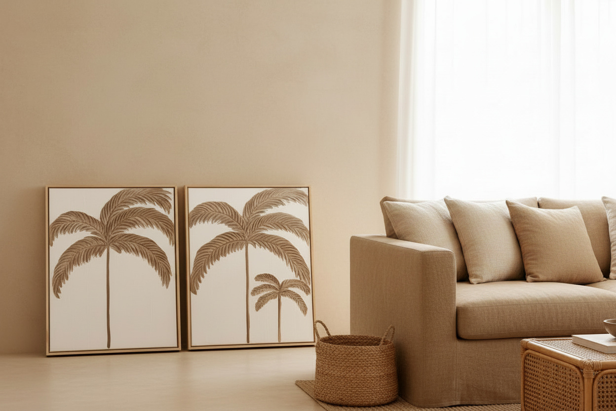 Balmy Palmy Duo | Tan