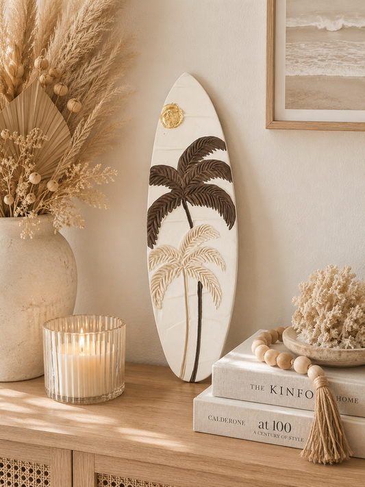Golden Palms | Surfboard