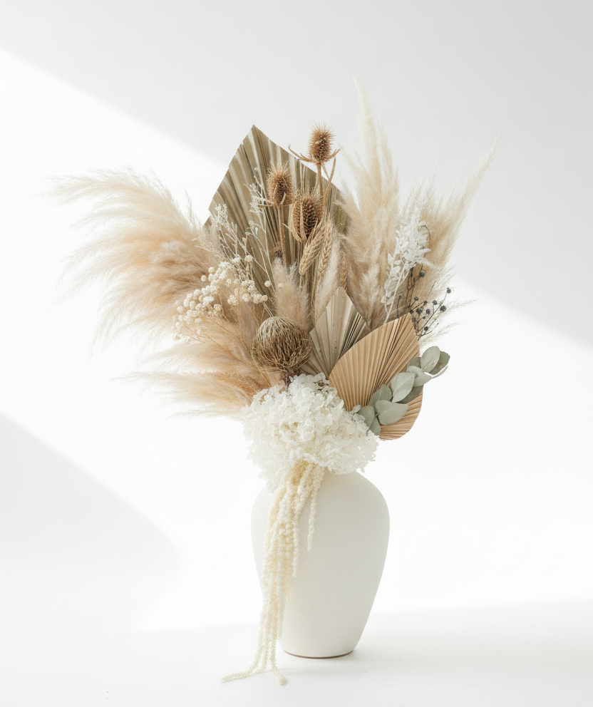 Coastal SerenityPreserved Arrangement | Soft Ivory