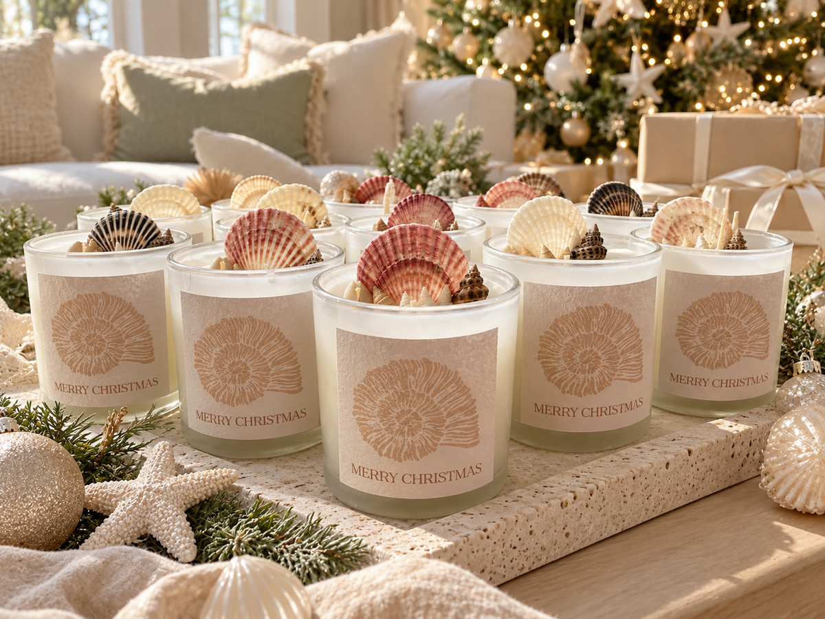 Merry Christmas Coastal Candle | 200 mL