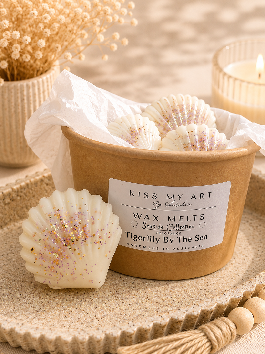 Seaside Collection | Wax Melt Tub | Tigerlily by The Sea