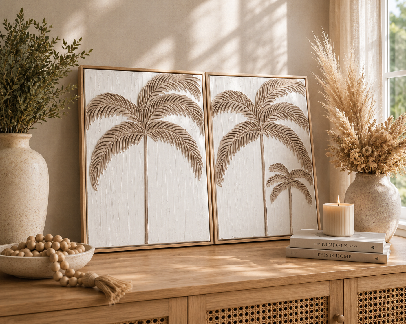 Balmy Palmy Duo | Tan