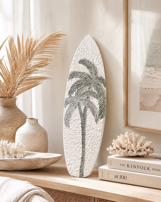 Tropical Twin Palms | Surfboard | AVAILABLE NOW
