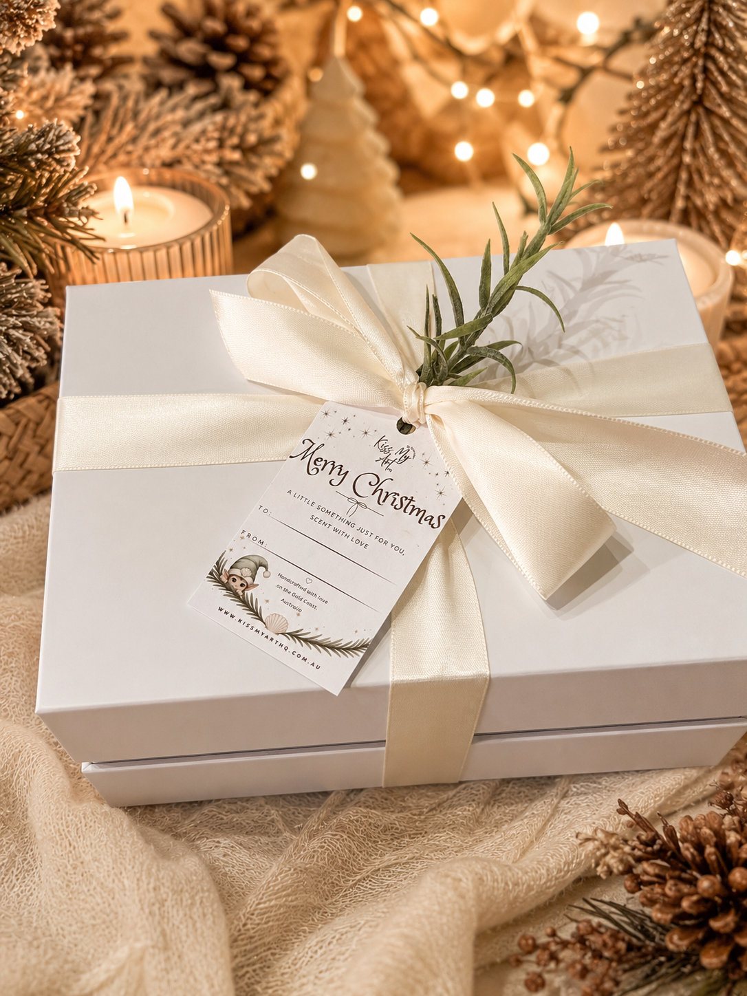 Coastal Reed Diffuser | Christmas Gift Box