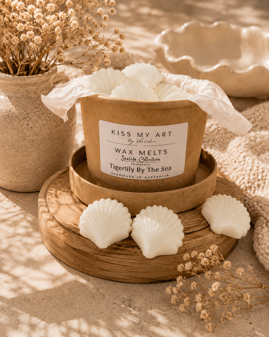 Seaside Collection | Wax Melt Tub | Tigerlily By The Sea