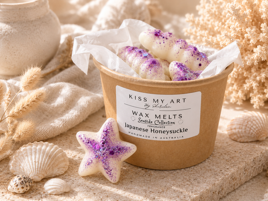 Seaside Collection |  Wax Melts Tub | Japanese Honeysuckle