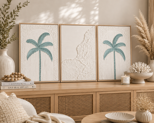 Miami Beach Trio | Aqua Blue
