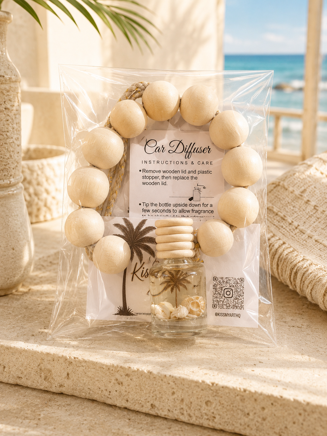 Amalfi Shores | Car Diffuser | Baby Seashells